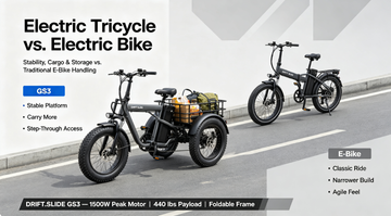 Electric Tricycle vs. Electric Bike: Which Type Is Right for You?