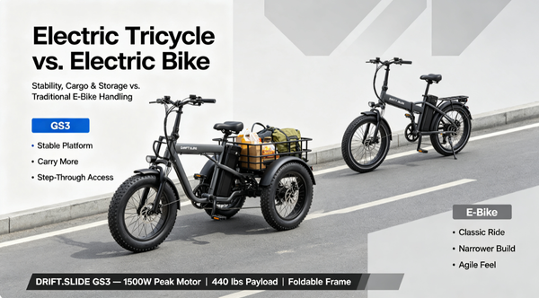 Electric Tricycle vs. Electric Bike: Which Type Is Right for You?