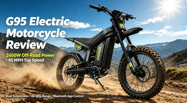 G95 Electric Motorcycle Review: 2600W Off-Road Power, 45 MPH Top Speed