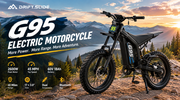 G95 Electric Motorcycle: A Motorcycle-Style Electric Ride for Everyday Adventures