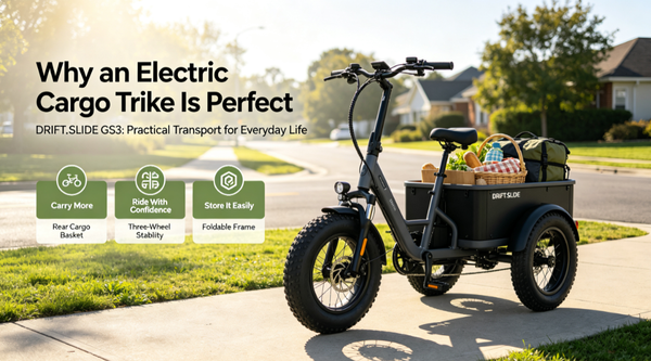 Why an Electric Cargo Trike Is Perfect for Groceries, Errands and Everyday Riding