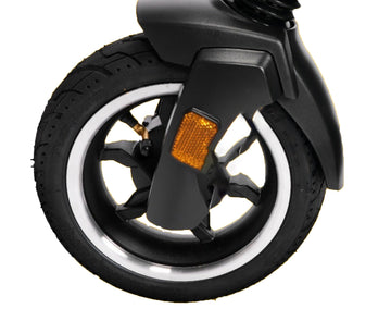 Complete EP50 front wheel and rim assembly