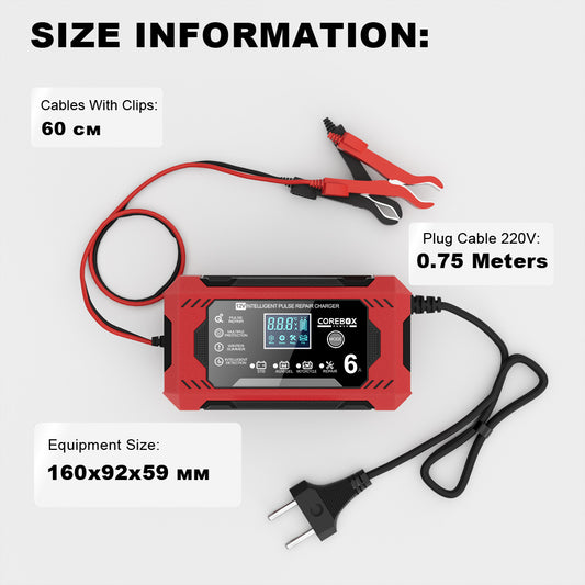 12V Pulse Battery Charger & Repair