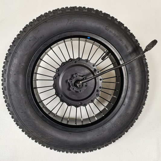 Rear wheel for D77 electric bike