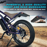 DRIFT.SLIDE 31 MPH Electric Bike for Adults, 1500W Peak Power Electric Motorcycle, 24" Fat Tire Electric Mountain Bike, 48V 22.8 AH Battery, All Terrain Ebike for Mountains, Snow, Sand (C1)