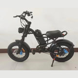 D.S 16" Electric Bike for Teens, 36V 280.8WH Electric Bicycle Max Speed 15.5Mph, Dual Disc Brake&Shock Suspension Ebike for Teens Height from 4'1" to 5'0"